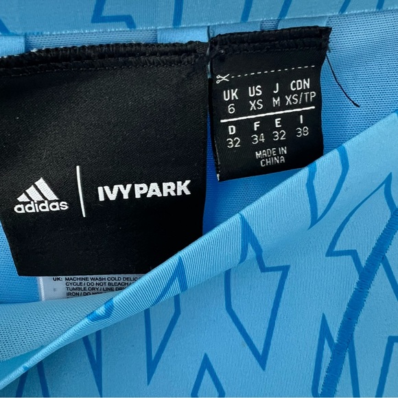 adidas x IVY PARK Blue Monogram Leggings - Picture 8 of 12